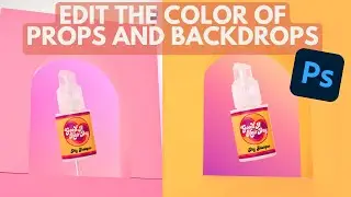 How to Change the Color of Props and Backdrops in Photoshop: Blending Modes and Adjustment Layers