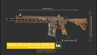 Heckler & Koch HK M110 A1 | AIRSOFT | Productpresentation