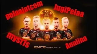 Compilation of Finnish streamers reacting to ENCE win over NaVi