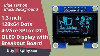 Serial SPI I2C Blue 1.3