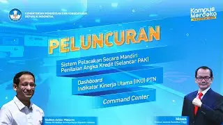 Peluncuran Layanan Pendidikan Tinggi Kemendikbud