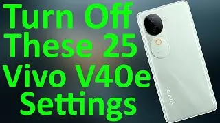 Vivo V40e 5G Hidden Settings You Should Change Right Now - Battery Draining issue Resolved 🔥🔥🔥
