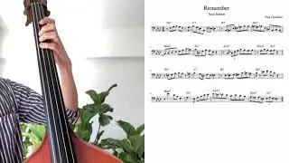 Paul Chambers - Remember(Solo Transcription)