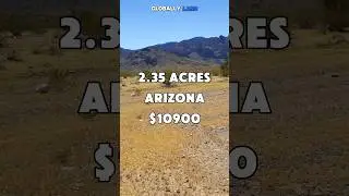 2.35 acres in Arizona for $10,900 #foryou #realestate #land #shorts #property #fyp #arizona #usa