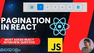 Pagination in React - A Must-Know for React Interviews | Step-by-Step Guid | MALAYALAM
