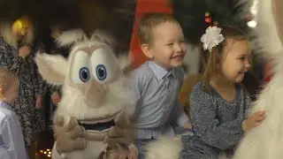 Новогодняя фотосессия с Бубой на студии 