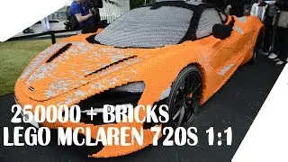 НОВОСТИ В МИРЕ LEGO | МАКЛАРЕН 1:1 ИЗ ЛЕГО
