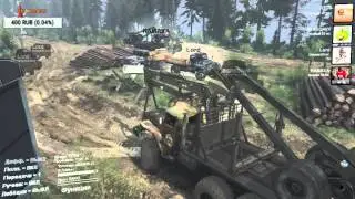 Spintires - stream. Карта 