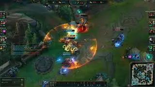 wining a team fight with urgot ultimate