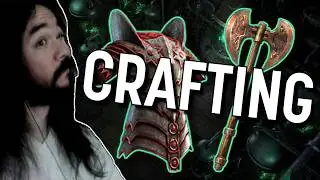 Using the New League Mechanic to Craft My Weapon & Chest