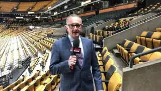 Live Montreal reporter scared in TD Garden