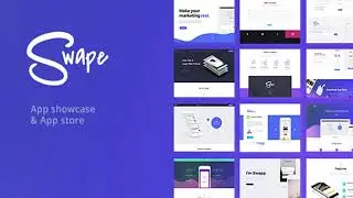 Swape - App Showcase & App Store WordPress Theme | Themeforest Website Templates and Themes