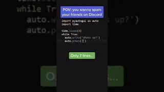 you wanna spam your friends in discord 😂😈