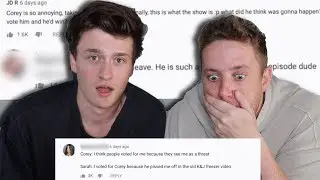 Responding To Reality House Hate Comments!! W/ Crawford Collins