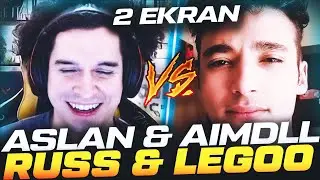 Russ & Legoo vs. aimDLL & AsLanM4shadoW DUAL SCREEN | Valorant Match Highlights 