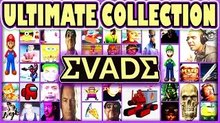 *EVADE ULTIMATE COLLECTION 2025* | ALL 189 NEXTBOTS ORIGINS + REMOVED BOTS, LEGACY,  SOUNDS, STORIES