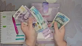 How much is in my cash stuffing binders? Count up | Sinking funds, savings challenges & budget UK