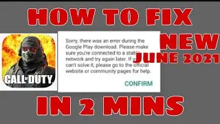 *COD ACTIVISION*: HOW TO FIX CALL OF DUTY MOBILE 