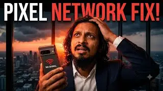 How to FIX Network ISSUEs on Any Google Pixel Phone