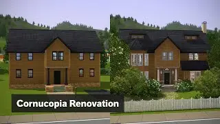 Renovating This Colonial Family House • The Sims 3 House Design [Speed Build Renovation]