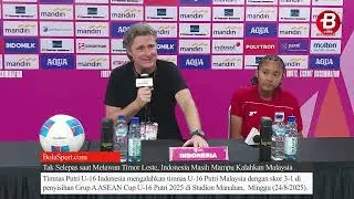 Kalahkan Malaysia, Pesan Coach Timo untuk Orang Tua Timnas Putri U16 Indonesia: Dukung Sewajarnya!