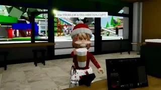 When a Karen Orders Coffee During the Holidays - (Roblox)