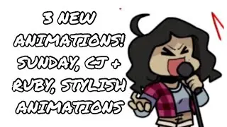 NEW! FUNKY FRIDAY SUNDAY ANIMATION FUNKY FRIDAY CJ + RUBY ANIMATION FUNKY FRIDAY STYLISH ANIMATION