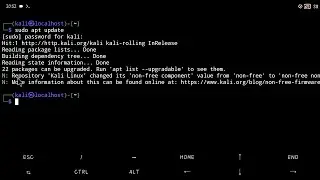 How to fix error repository kali nethunter