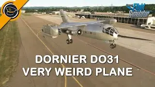 Strange Local Legend / Dornier DO31by iniBuilds / MSFS2020