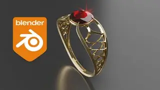 From Concept to Reality: Modeling a Gold Ring in Blender