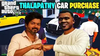 GTA5 : THALAPATHY CAR வாங்கலாமா ? FRANKLIN GOING BIG CARS SHOWROOM IN GTA 5 | GTA 5 IN TAMIL