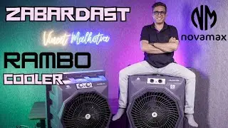 Novamax Rambo 100 Desert Cooler ⚡️ Desert Air Cooler 2023 🇮🇳 Best Air Cooler 2023