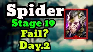 Spider God Stage 19 Now it gets Hard on Day.2 Speedrun!!!?!! F2P | Raid: Shadow Legends