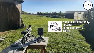 JTS Dead Center .25 - 25.39gr @ 100y