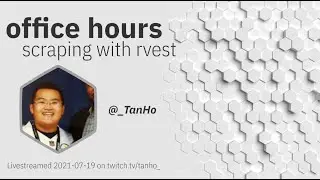 Web Scraping with rvest · R Office Hours