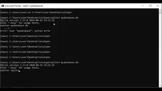 Python Sqlite with Flask (SQL Command)