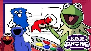 Wish.com Kermit & Elmo drawings that ruin your childhood... (Gartic Phone Funny Moments)