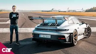 Porsche 911 GT3 RS Review | Racing car with number plates (4K)
