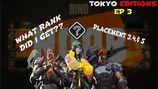 Episode 3: What Rank Did I Get In VALORANT??? // TOKYO SERIES EDITION - VALORANT