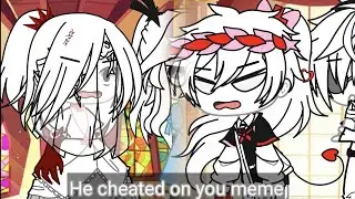 He cheated on you meme|Strange fpe au|⚠Strange au ship(some are not)⚠|(Not really)|