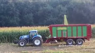 ГЕРМАНИЯ Как убирают кукурузу КОРОТКО