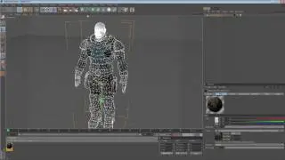 C4D Model Tutorial | Texturing, Rigging and Weighting (Weight Tool)