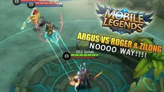 Argus versus Roger & Zilong (Mobile Legends)