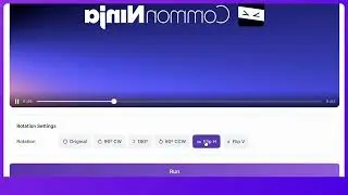 How to Rotate & Flip Videos Online FREE with Vidocu AI Video Rotator Tool