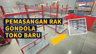 PEMASANGAN TOKO BARU PAK HAJI DONI