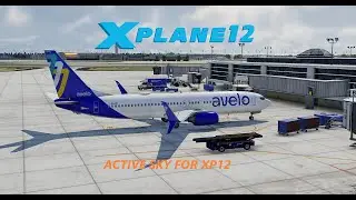 X-Plane 12.04r3 Active Sky XP 12 Beta Test Flight Live