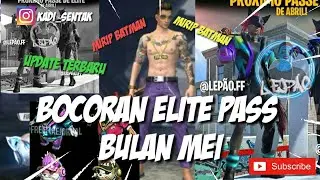 Mirip batman! Bocoran Elite pass bulan mei | FREEFIRE