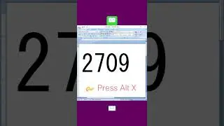 envelope ✉️ emoji in Ms office Word shortcut key #viral #msword #logo #emoji