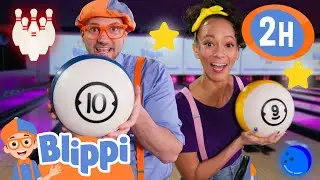 Blippi and Meekah's Bowling Tutorial 🎳 Blippi | Educational Kids Videos | After School Club