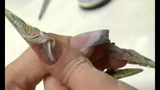 Моделирование ногтей акрилом ч. 5